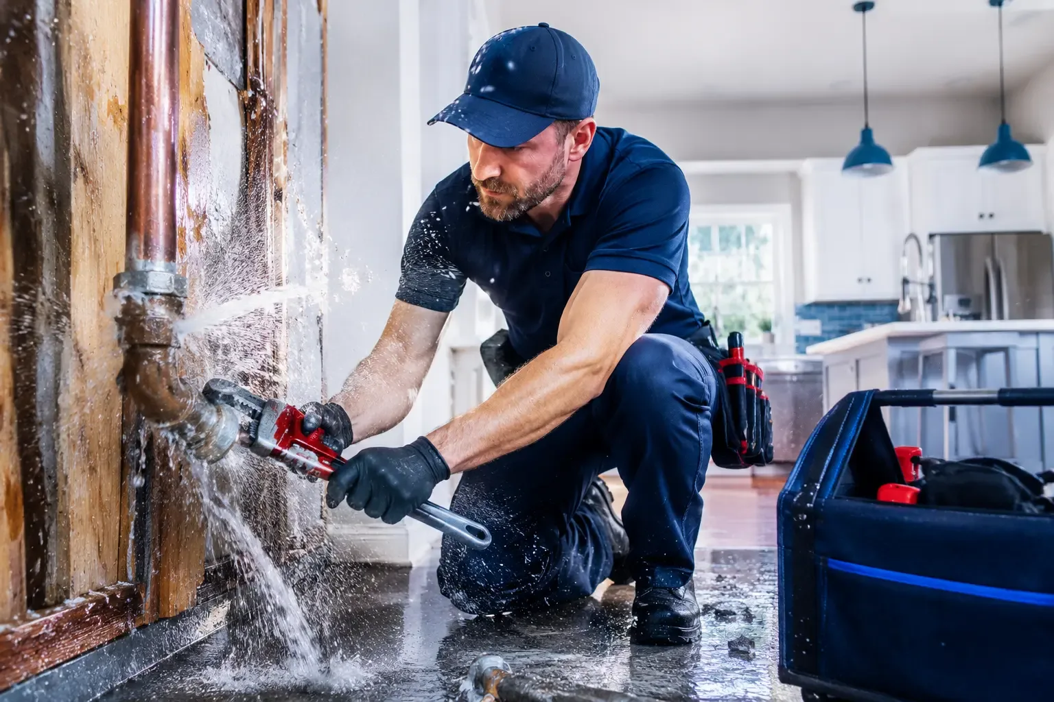 Local emergency pipe repair professionals in Newkirk, OK